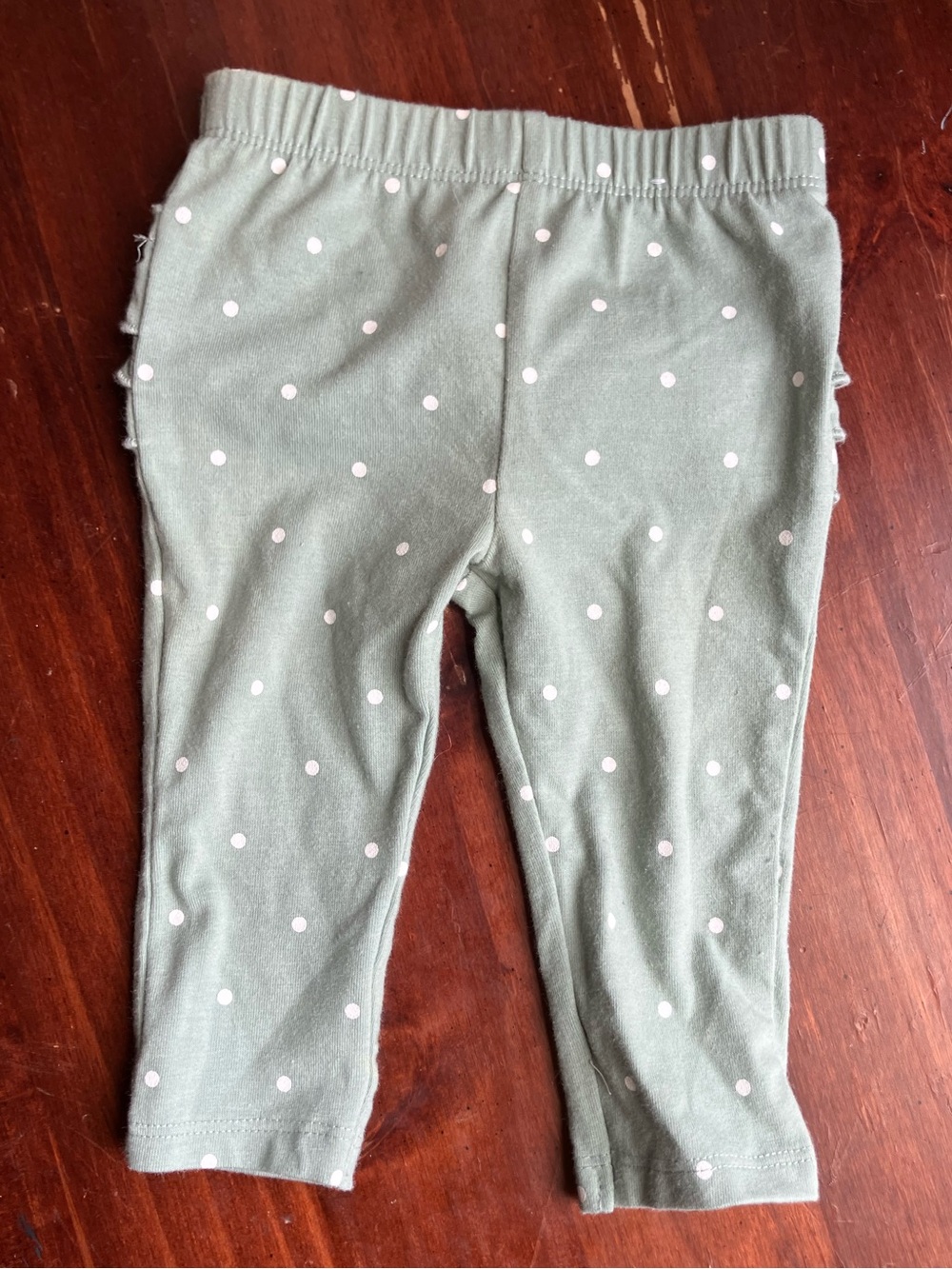 5 for $5 Sage green ruffle butt legging